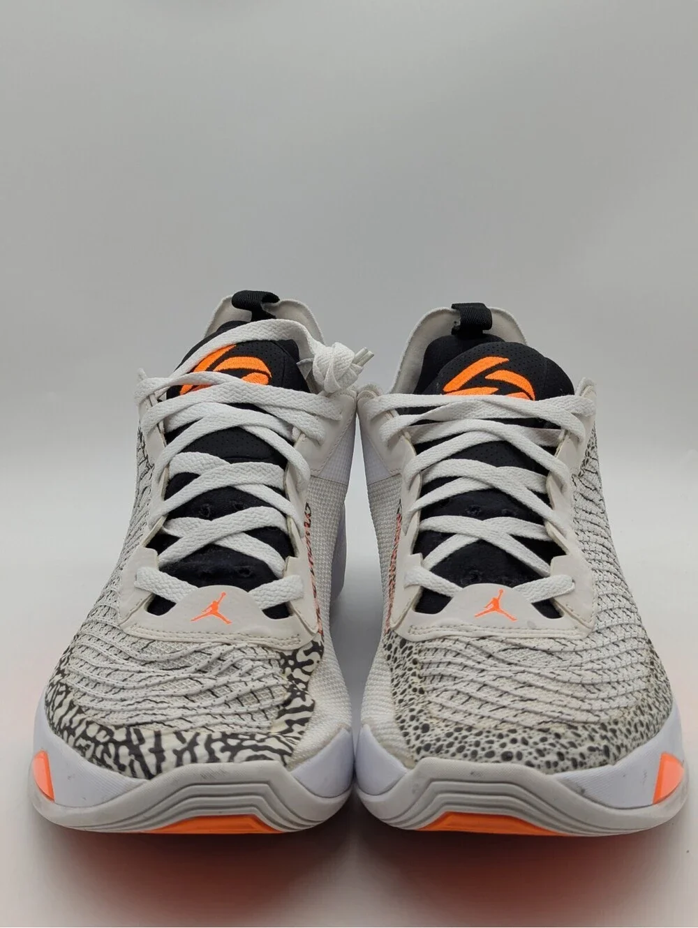 Nike Air Jordan Luka 1 Mens Size 13 White Orange Safari Shoes Sneaker DN1772-108